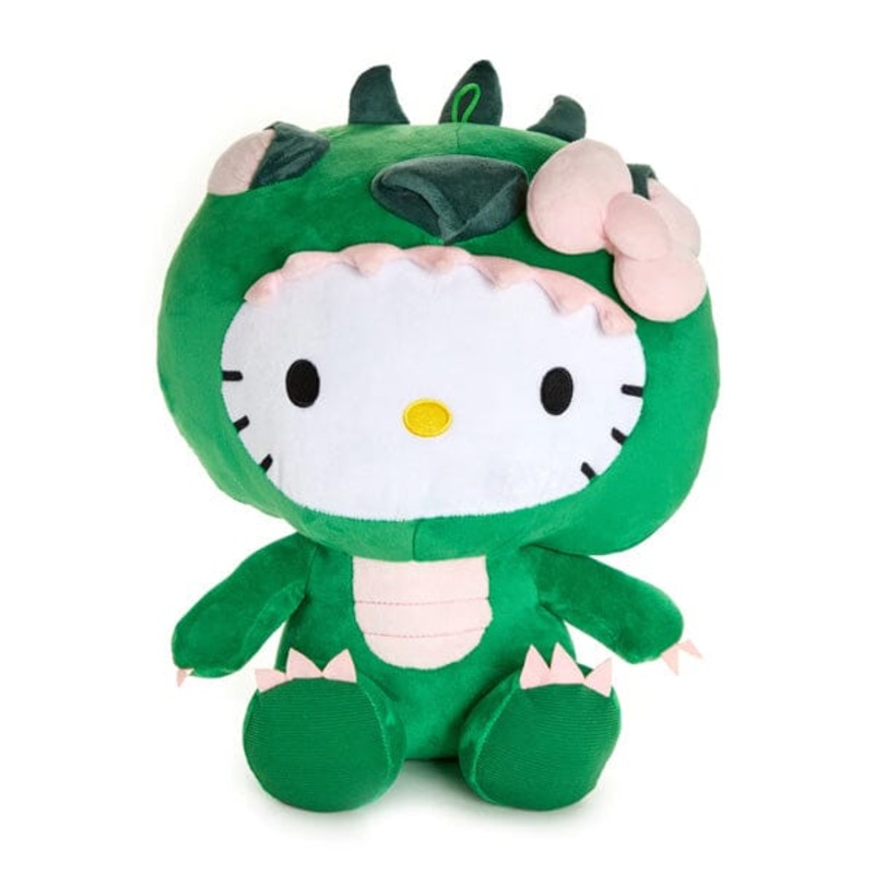 Hello Kitty Plush in Dinosaur Costume | 9.5″