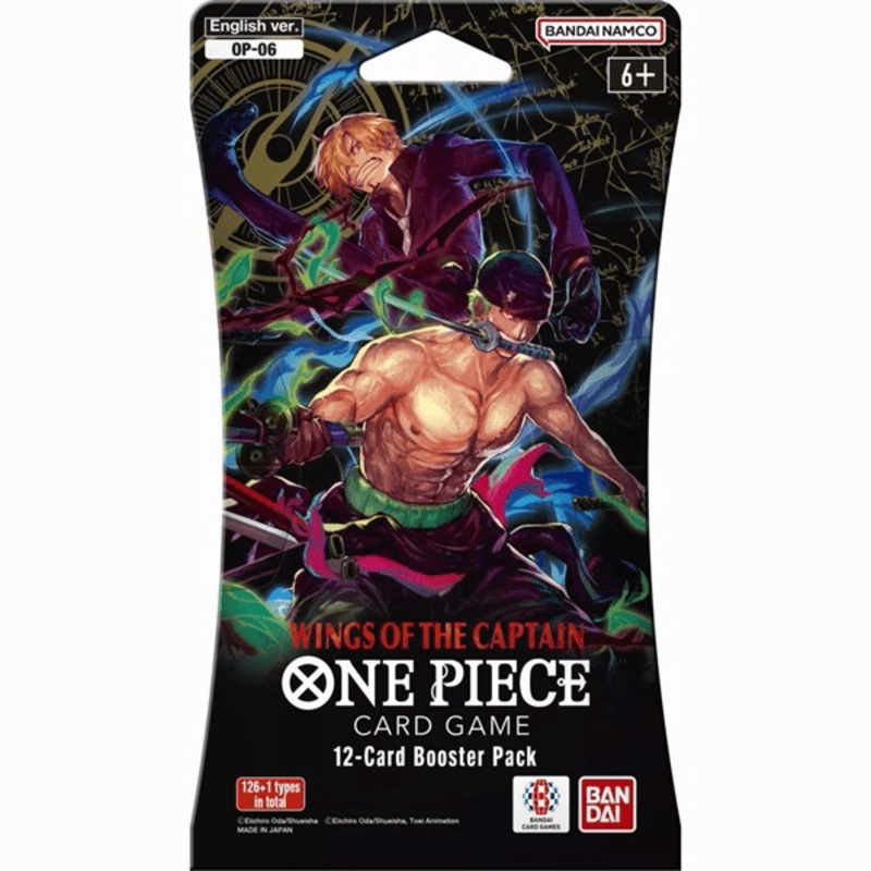 One Piece: Trading Cards OP06 – Wings of the Captain Booster Pack – English Version