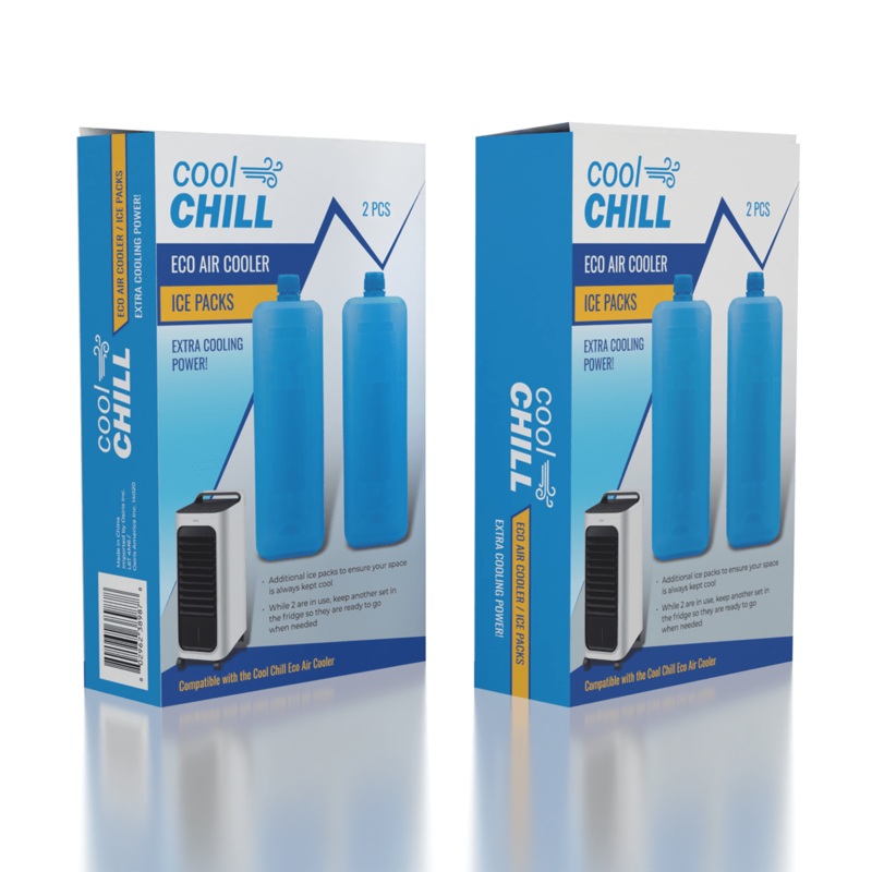 Replacement Ice Packs (2pc)  – Cool Chill Eco Air Floor Unit