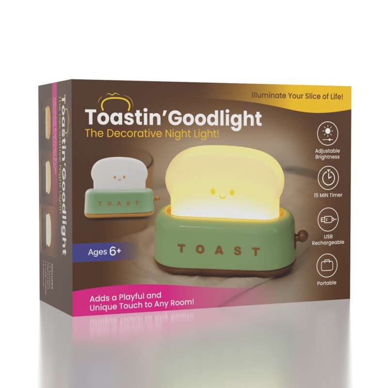 Toastin’ Goodlight: Toast Night Light