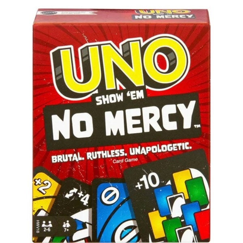 UNO Show ’em No Mercy Card Game