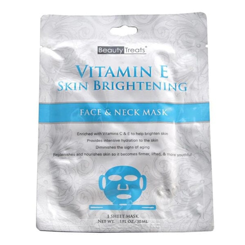 Beauty Treats Vitamin E Skin Brightening Face & Neck Mask
