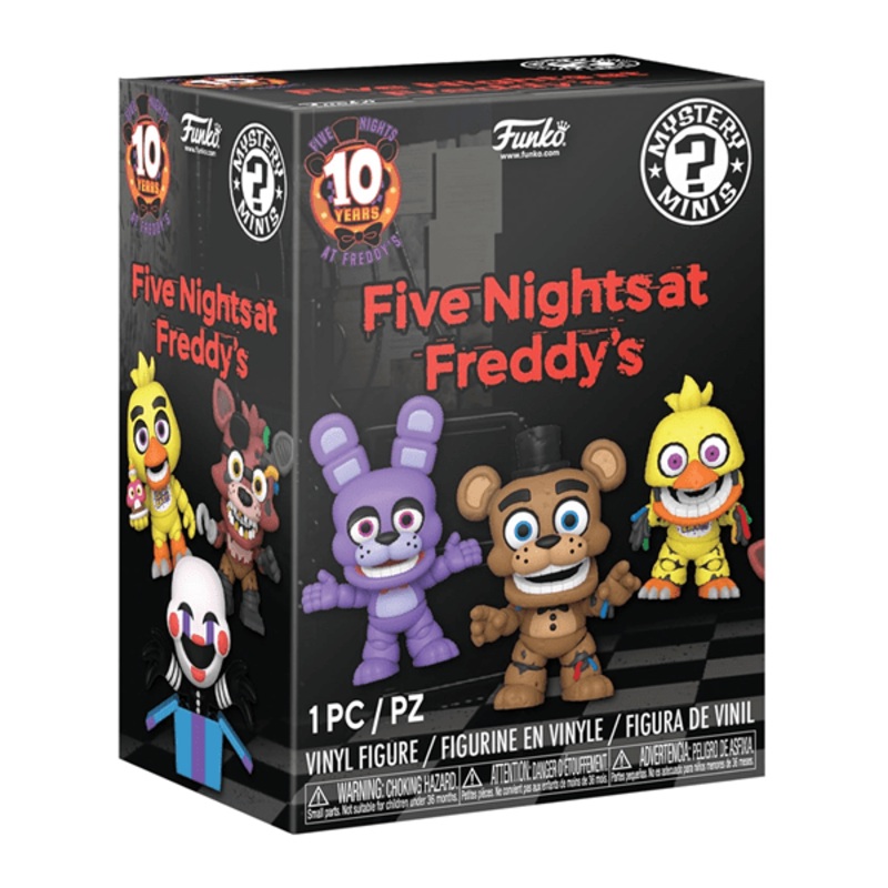 Funko Mystery Minis: Five Nights at Freddy’s – 10th Anniversary (1 Pc)