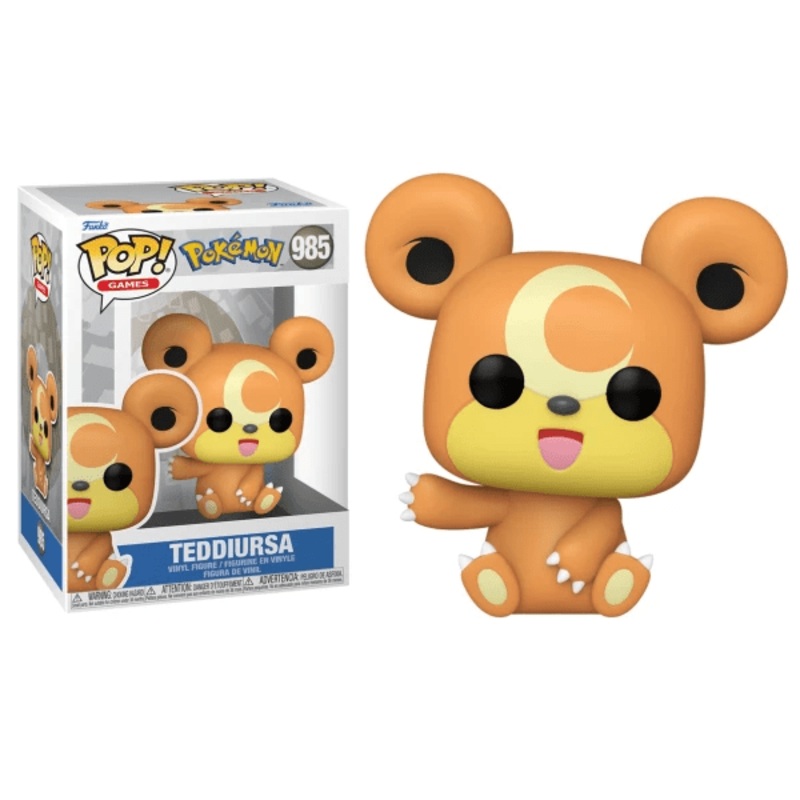 Funko Pop! Games: Pokmon – Teddiursa Vinyl Figure