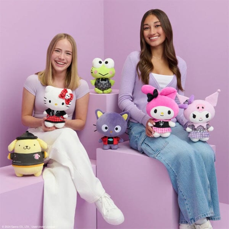 Hello Kitty and Friends: Assorted 8″ Plush | Punks Series