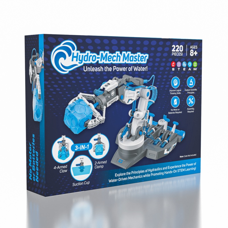 Hydro Mech Master – 3 in 1 Hydraulic Mechanical Arm