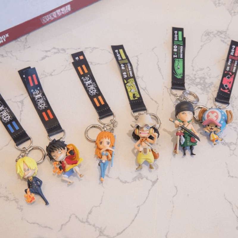 One Piece – Straw Hat Crew Single Blind Box Keychain (1pc)