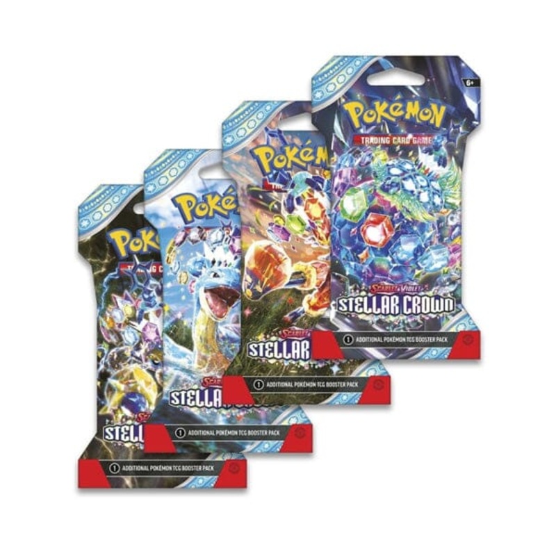 Pokmon TCG: Scarlet & Violet Stellar Crown | Assorted Sleeved Booster Pack