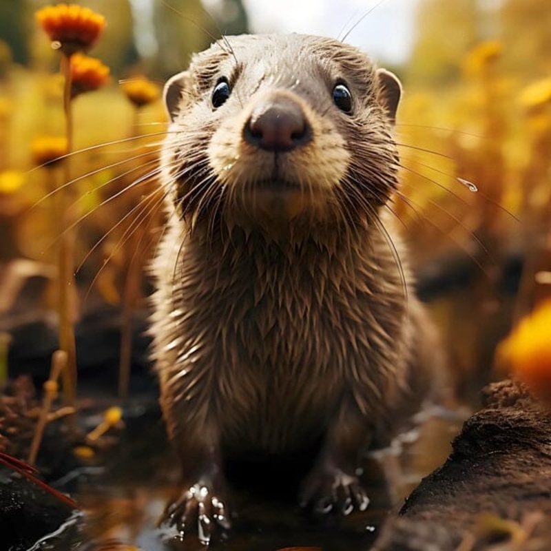 Studio Art Diamond Painting Full Coverage “Otterly Curious” (40cm x 40cm)