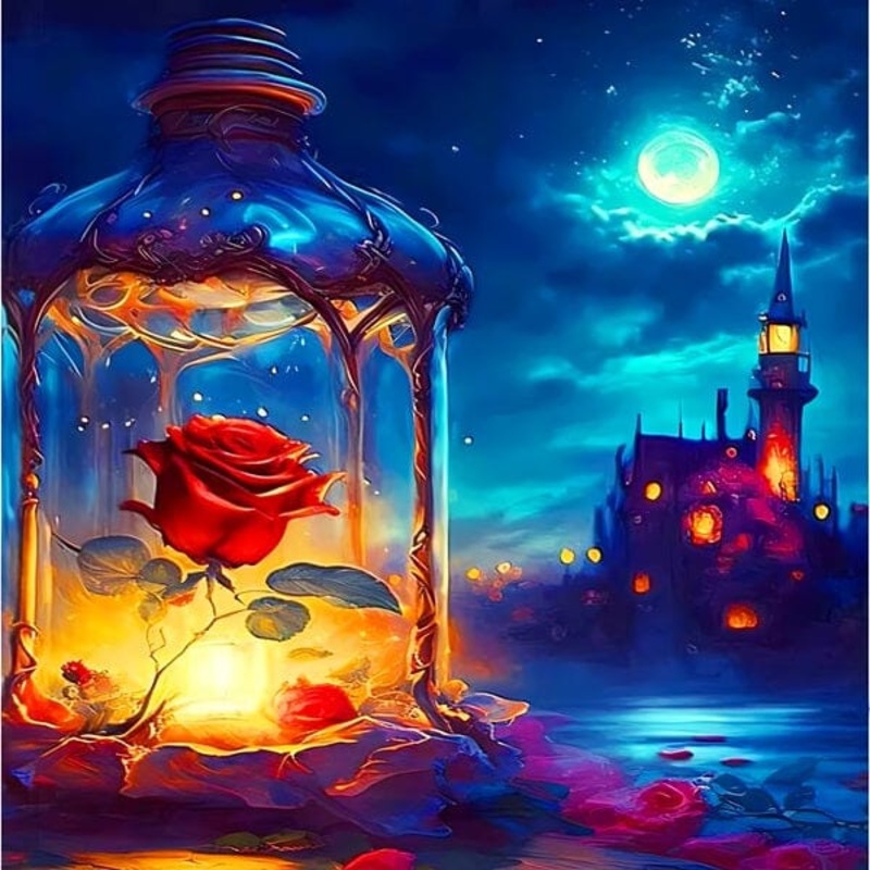 Studio Art Diamond Painting Full Coverage “Timeless Beauty” (40cm x 40cm)