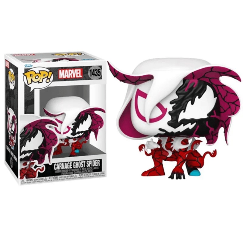 Funko Pop! Marvel: Carnageized – Ghost Spider Vinyl Figure