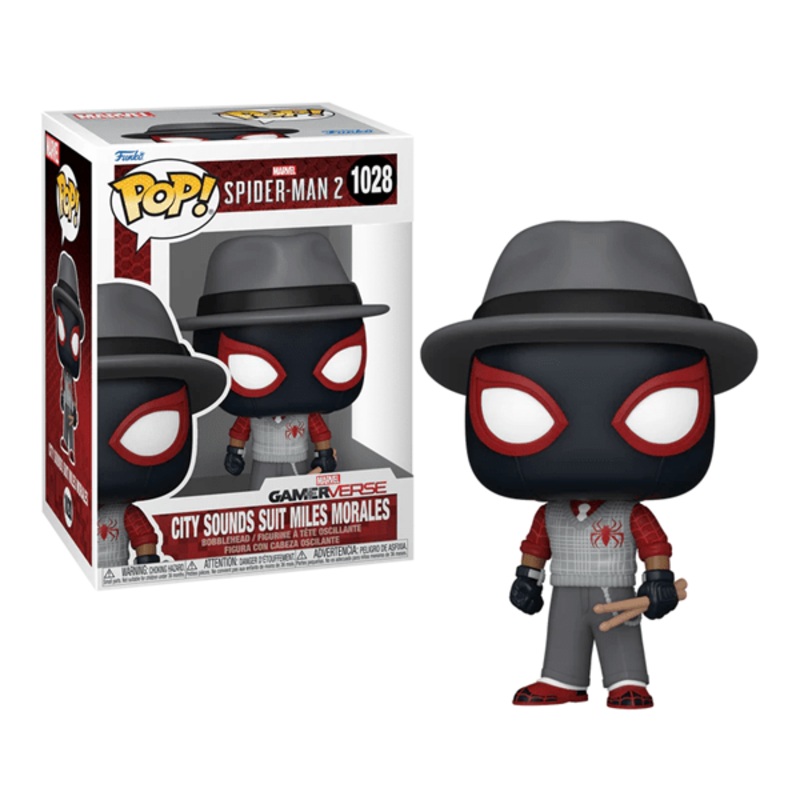 Funko Pop! Marvel: Spider-Man 2 – City Sounds Suit Miles Morales