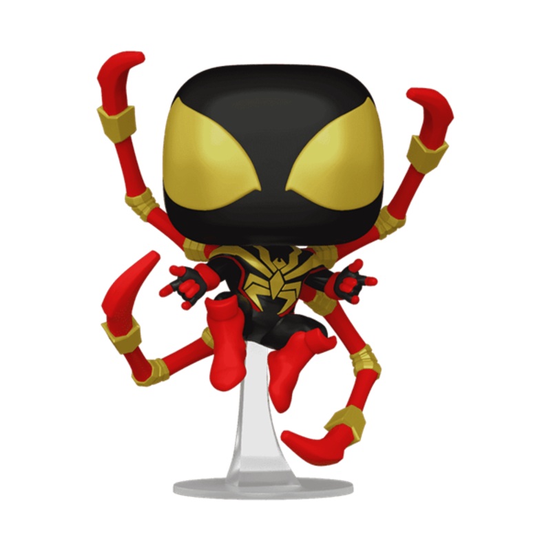 Funko Pop! Marvel: Spider-Man – Miles Morales Iron Spider with Chase (Styles May Vary)