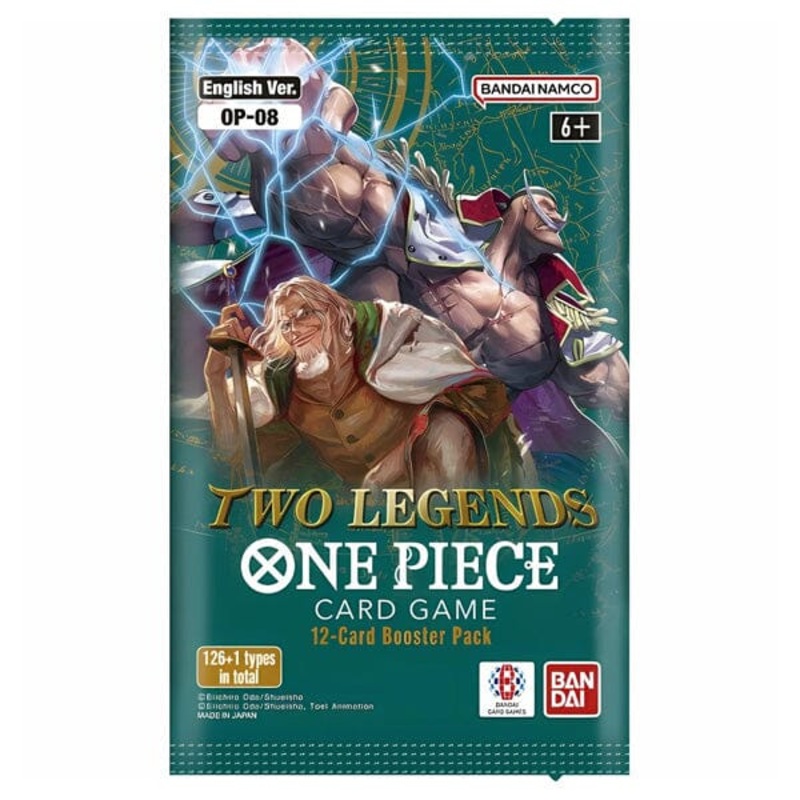 One Piece: Trading Cards OP08 – Two Legends Booster Pack – English Version