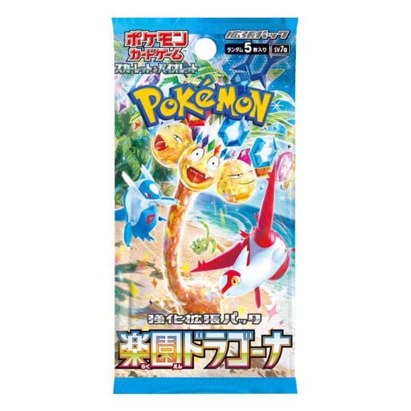 Pokmon TCG Japan: Scarlet & Violet Paradise Dragon Booster (1 Pack of 5 Cards)