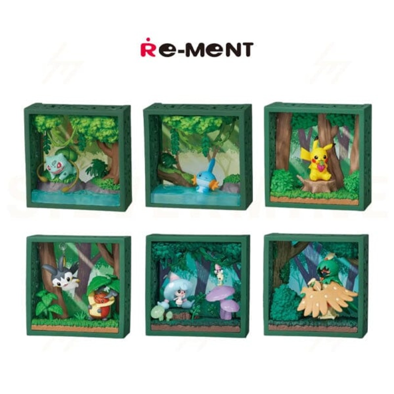 Re-ment Pokemon Frame: Deep Woods Blind Box (1pc)