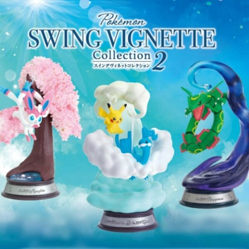 Re-ment Pokmon: Swing Vignette Collection Box (1pc)