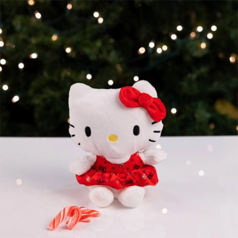 Sanrio Hello Kitty 8″ w/ Candy Canes Plush