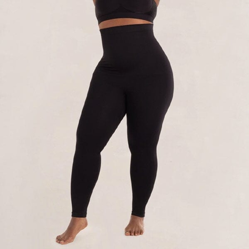Shapermint Essentials High Waisted Shaping Leggings – Black (Multiple Sizes)