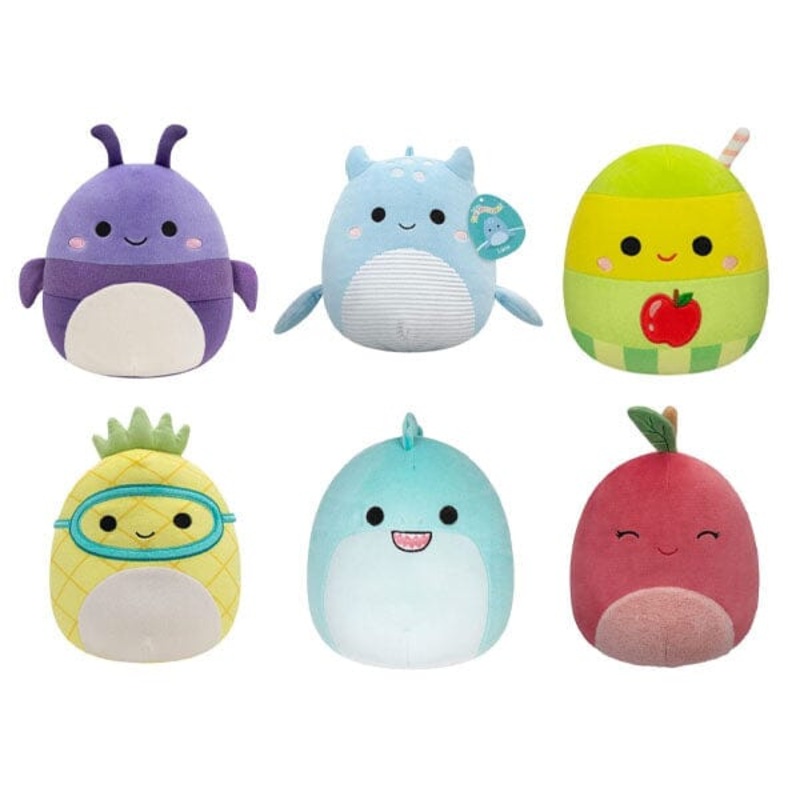 Squishmallows Super Soft Plush Toys 7.5″ Phase 15 Assortment A (Characters Ship Assorted)