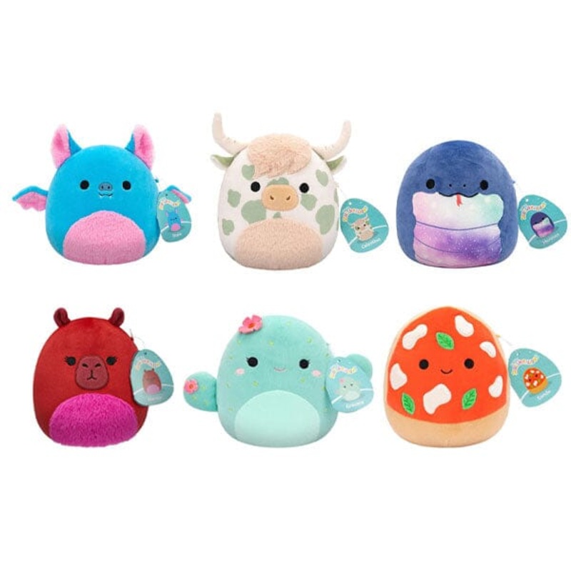 Squishmallows Super Soft Plush Toys 7.5″ Phase 16 Assortment A (Characters Ship Assorted)