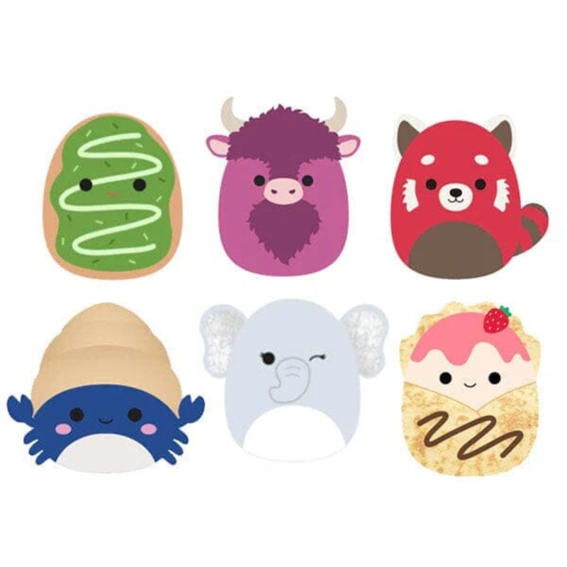 Squishmallows Super Soft Plush Toys 7.5″ Phase 16 Assortment B (Characters Ship Assorted)
