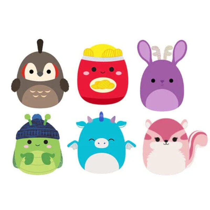 Squishmallows Super Soft Plush Toys 7.5″ Phase 16 Assortment C (Characters Ship Assorted)