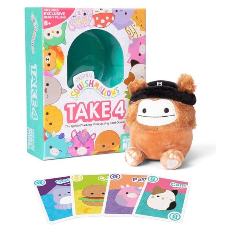 Squishmallows Take4: The Fast-Paced Family Game by The Creators of What Do You Meme?