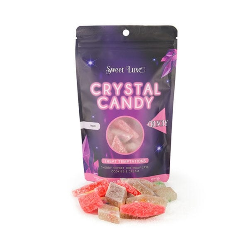 Sweet Luxe NEW Extra Crunchy Crystal Candy – Treat Temptations Flavor Mix