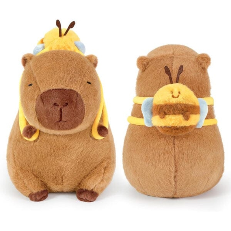 Capybara 9″ Kawaii Bumblebee Backpack Plush Toy