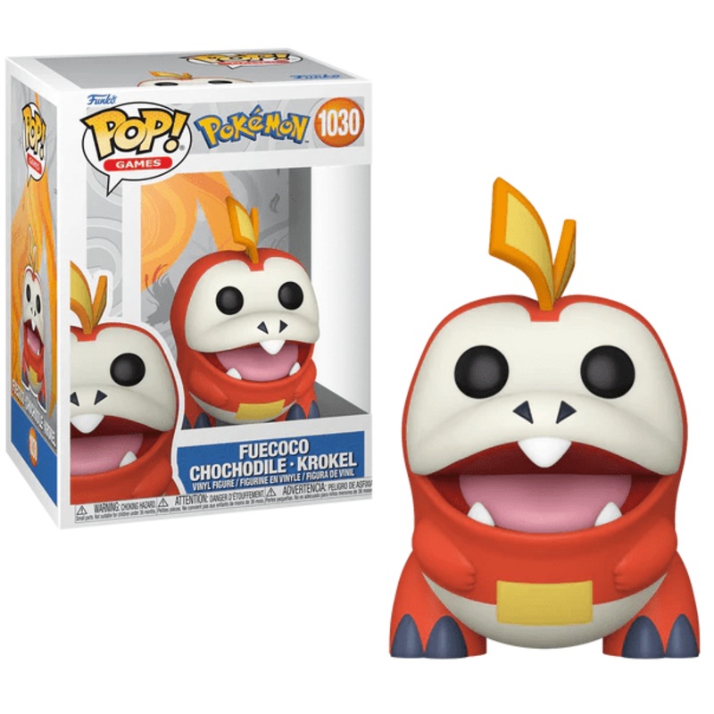 Funko Pop! Games: Pokemon – Fuecoco Vinyl Figure