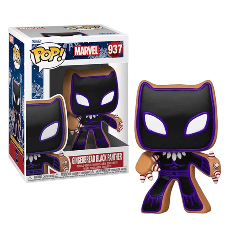 Funko Pop! Marvel: Holiday – Gingerbread Black Panther