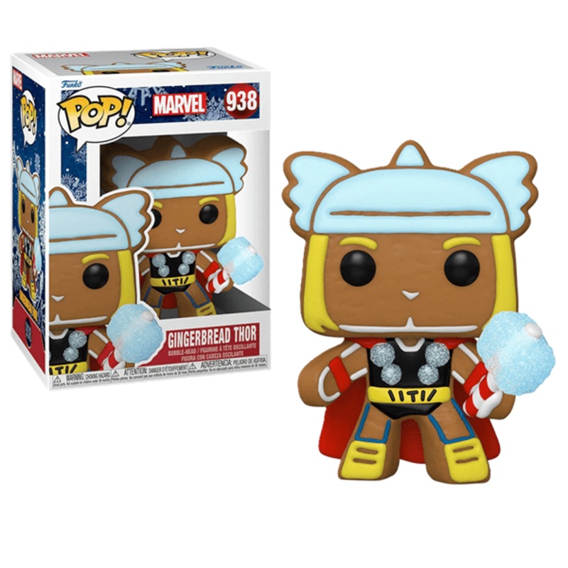 Funko Pop! Marvel: Holiday – Gingerbread Thor Vinyl Figure