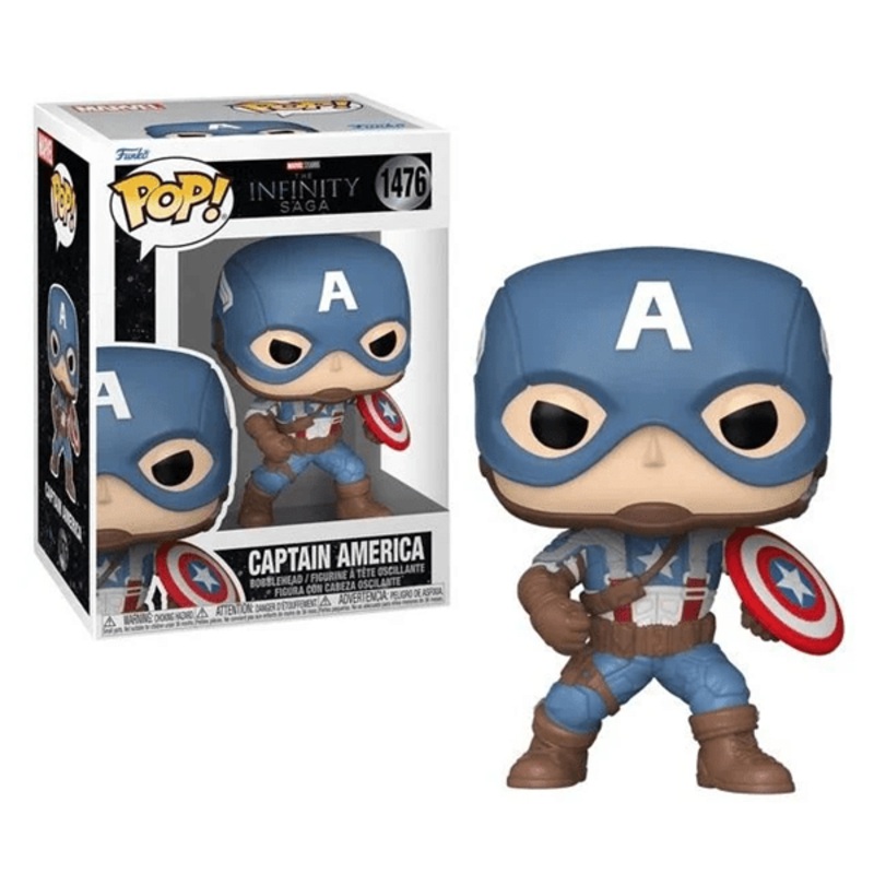 Funko Pop! Marvel: Infinity Saga – Captain America with Helmet (The First Avenger)