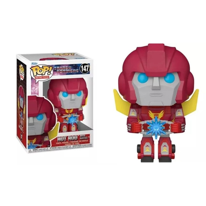 Funko Pop! Movies: Transformers – Hot Rod with Matrix