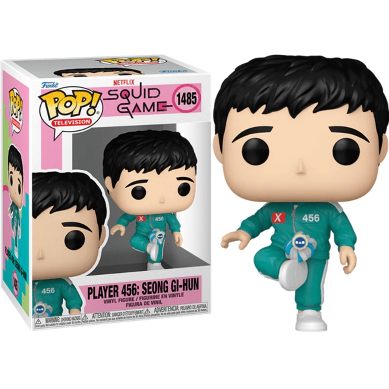 Funko Pop! TV: Squid Game – Player 456: Seong Gi-Hun (Kicking Jegi)