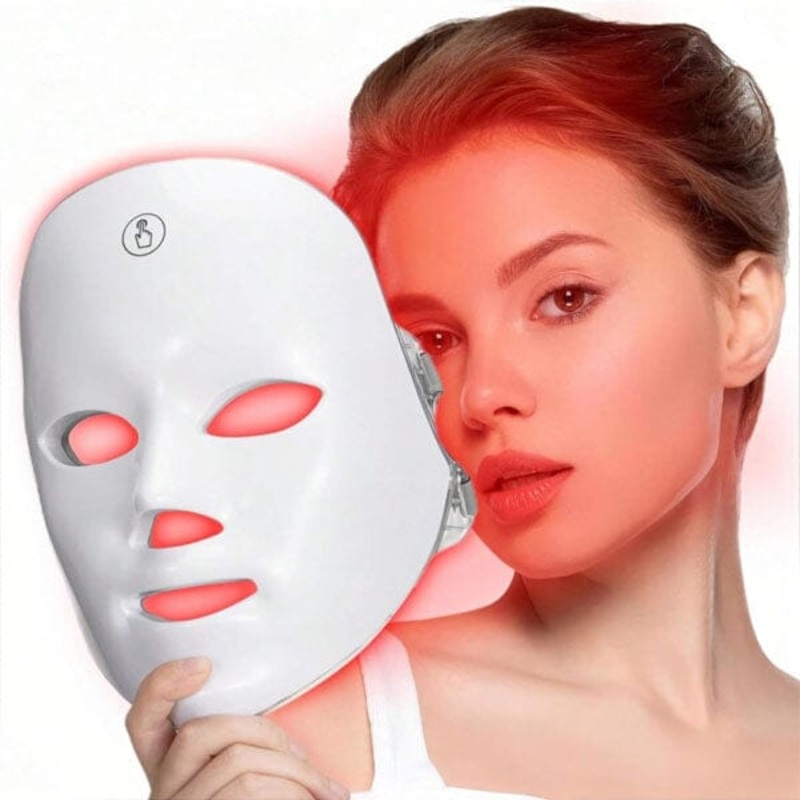 7-in-1 LED Light Therapy Wireless Face Mask