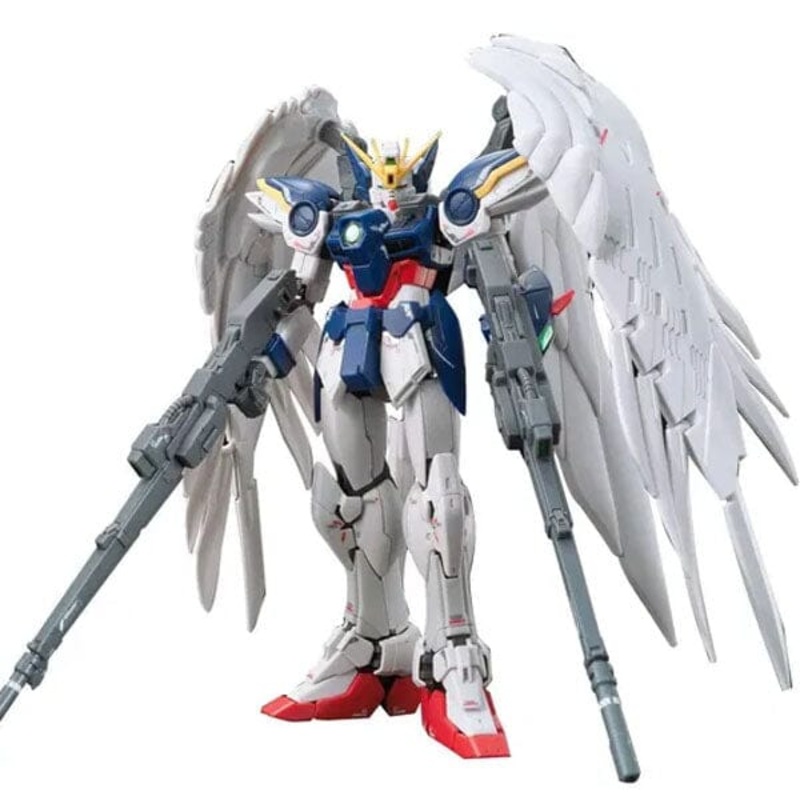 BANDAI Hobby RG #17 XXXG-00W0 Wing Gundam Zero EW 1/144 Scale 5″ Model Kit