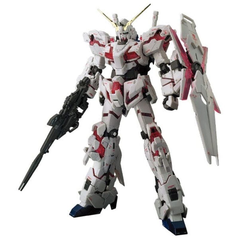 BANDAI Hobby RG #25 RX-0 Unicorn Gundam 1/144 Scale 5″ Model Kit