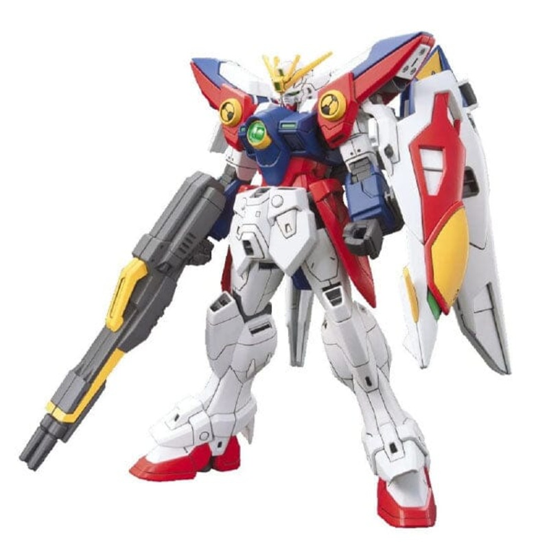 BANDAI Spirits Hobby HGAC #174 XXXG-00W0 Wing Gundam Zero 1/144 Scale 5″ Model Kit