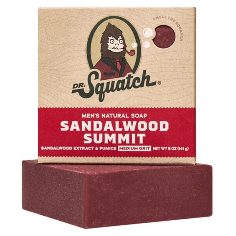 Dr. Squatch All-Natural Bar Soap For Men – Sandalwood Summit