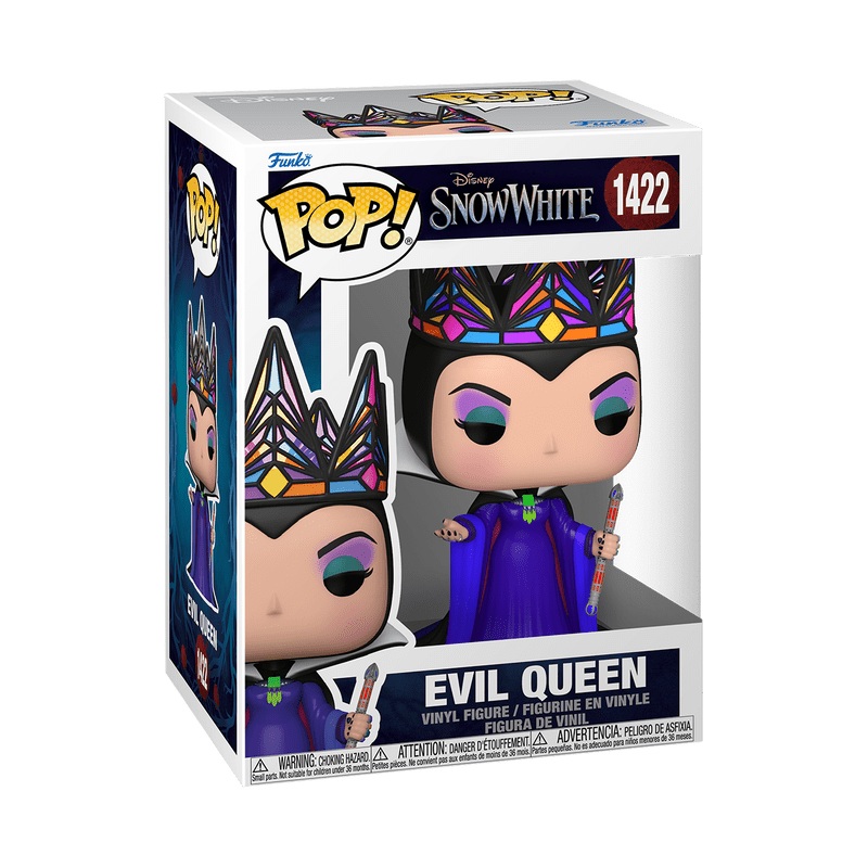 Funko Pop! Disney: Snow White Live Action – Evil Queen (Black & Purple Gown)