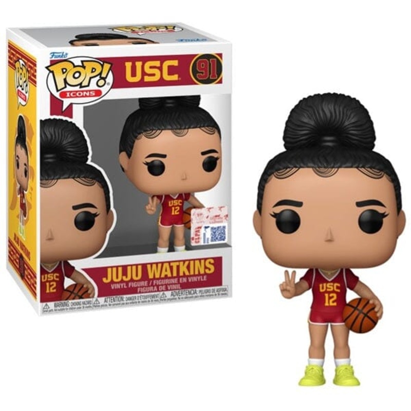 Funko Pop! Icons: JuJu Watkins (Cardinal Jersey) Figure