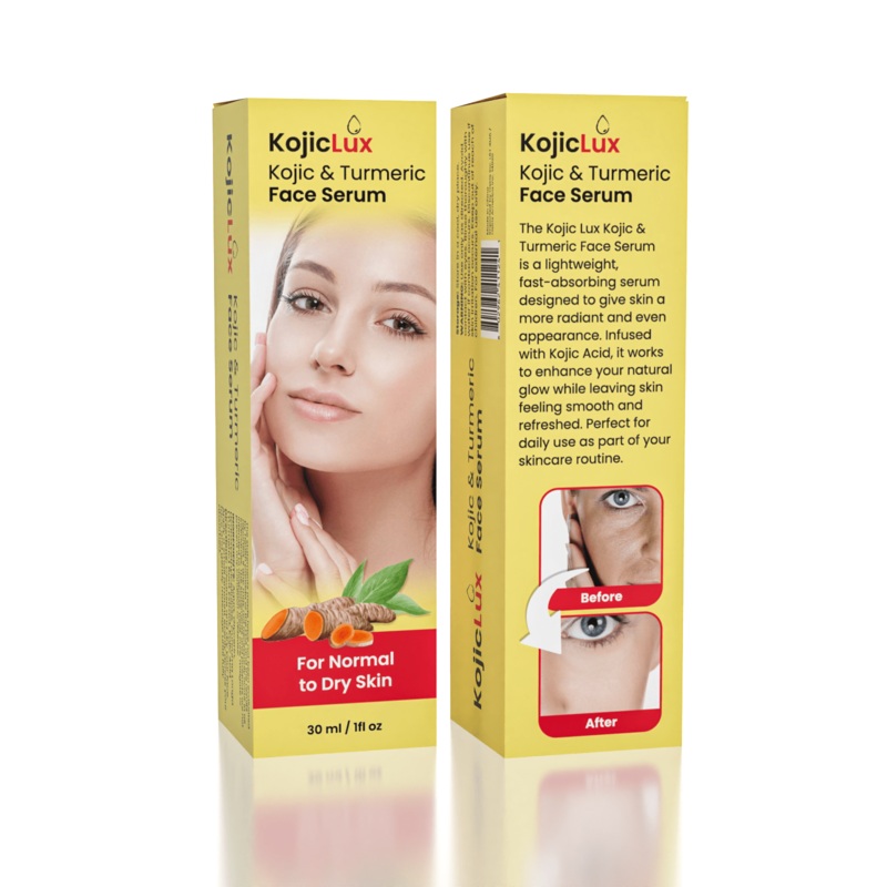 KojicLux Kojic Acid & Turmeric Root Facial Serum (30mL)