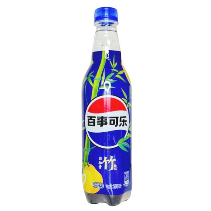 Pepsi White Pomelo Green Bamboo (500mL) Special Edition Import From Taiwan