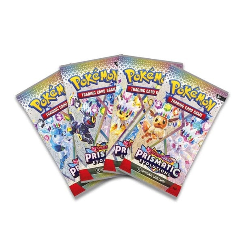Pokmon TCG: Scarlet & Violet 8.5 Prismatic Evolutions Booster Pack (Ships Assorted)