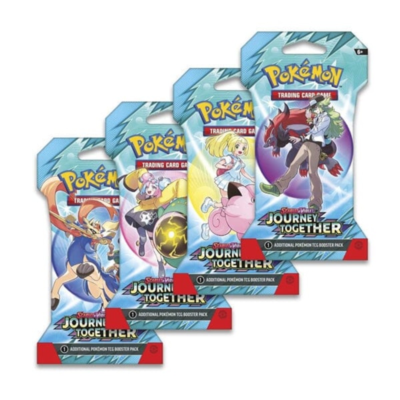 Pokmon TCG: Scarlet & Violet Journey Together Sleeved Booster (1 Pack 10 Cards)