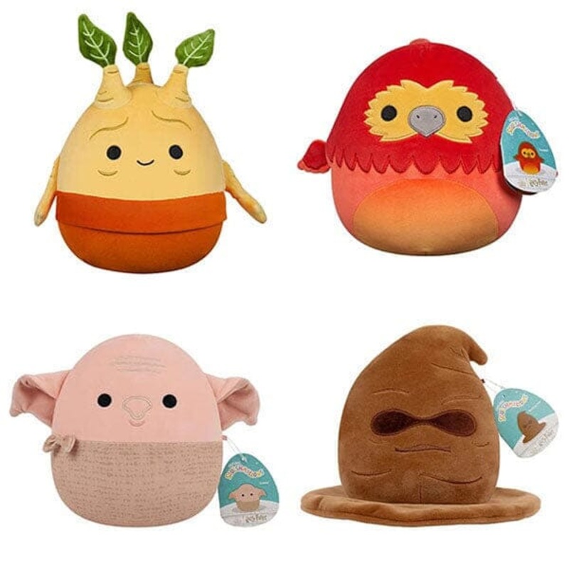 Squishmallows Plush Toys 8″ Harry Potter Hogwarts Squad (Character Ships Assorted)
