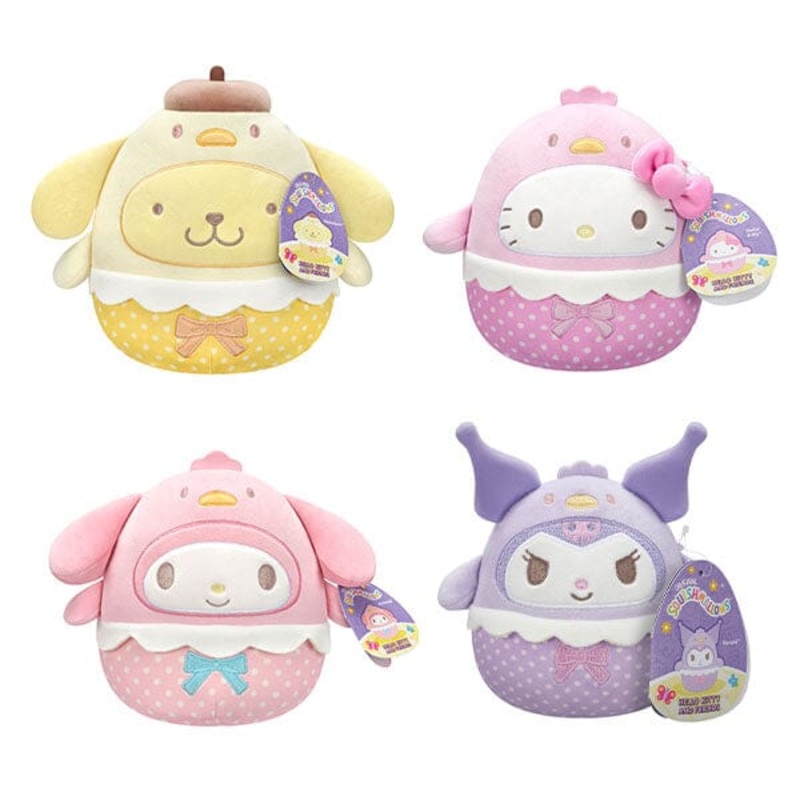 Squishmallows Super Soft Plush Toys 7.5″ 2025 Sanrio Easter Squad (Characters Ship Assorted)