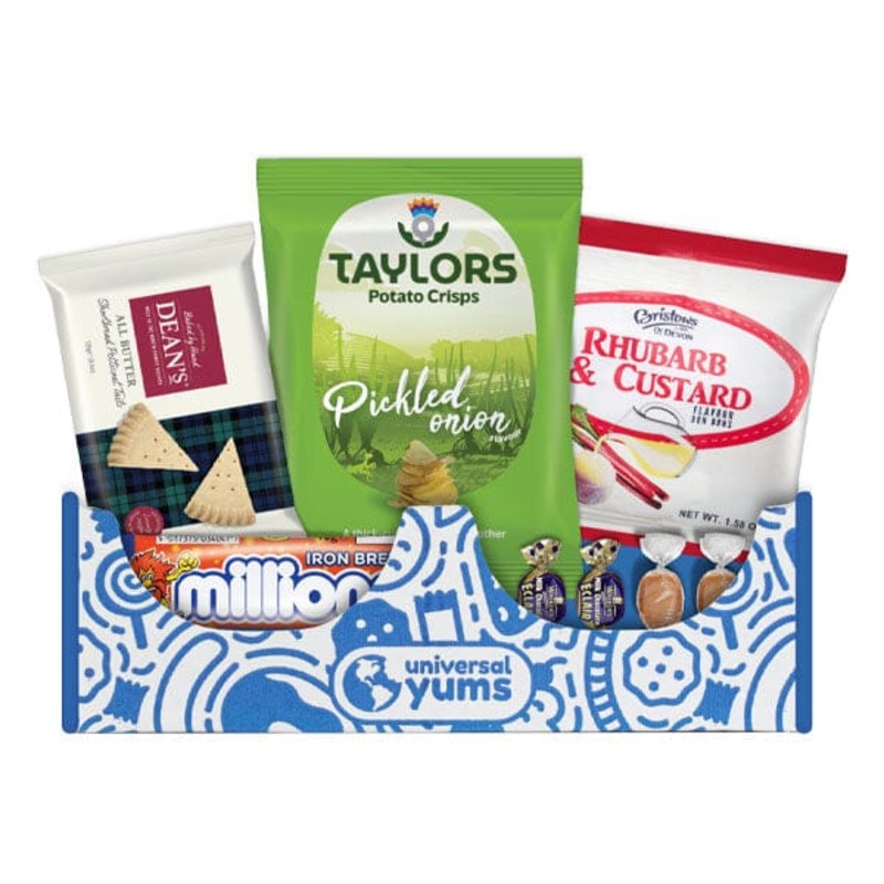 Universal Yums Snack Box: United Kingdom Candy Shoppe (6 Pieces)